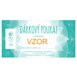 Dárkový poukaz - voucher